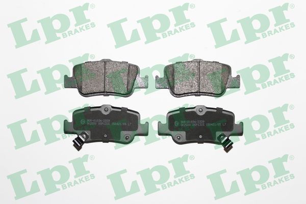 LPR 05P1315 Brake Pad Set, disc brake