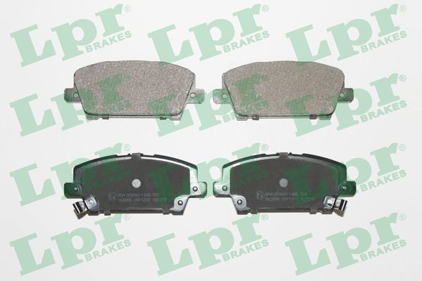 LPR 05P1317 Brake Pad Set, disc brake