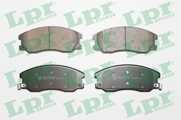 LPR 05P1322 Brake Pad Set, disc brake