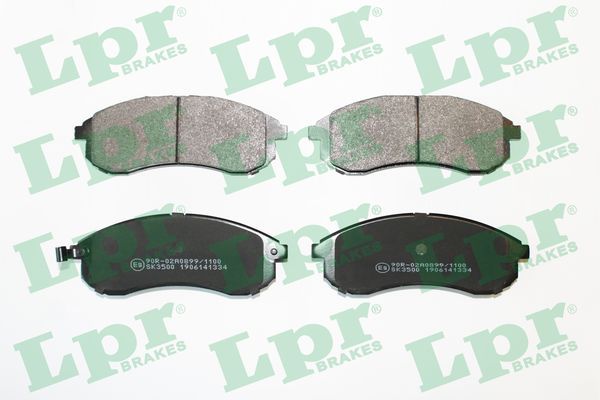 LPR 05P1334 Brake Pad Set, disc brake