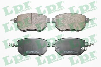 Brake Pad Set, disc brake LPR 05P1342