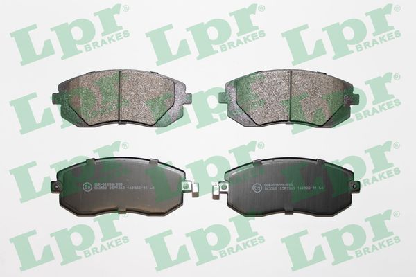 LPR 05P1363 Brake Pad Set, disc brake