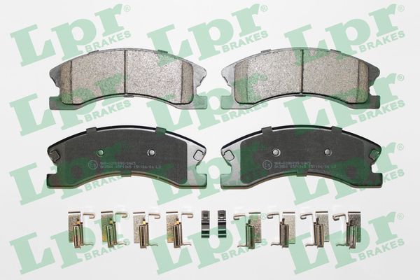 LPR 05P1365 Brake Pad Set, disc brake