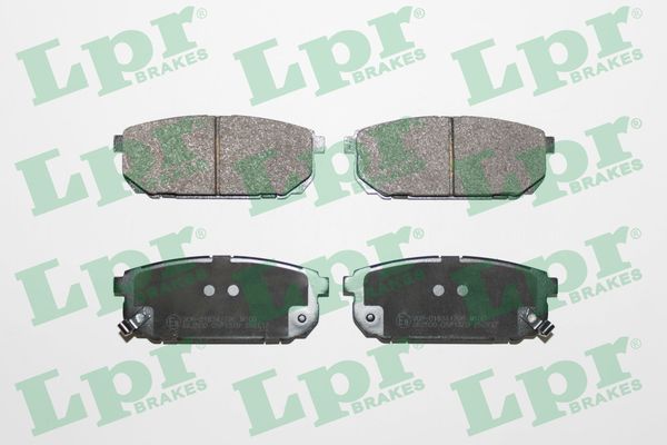 LPR 05P1370 Brake Pad Set, disc brake