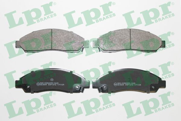 LPR 05P1372 Brake Pad Set, disc brake