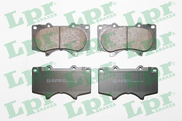 LPR 05P1379 Brake Pad Set, disc brake