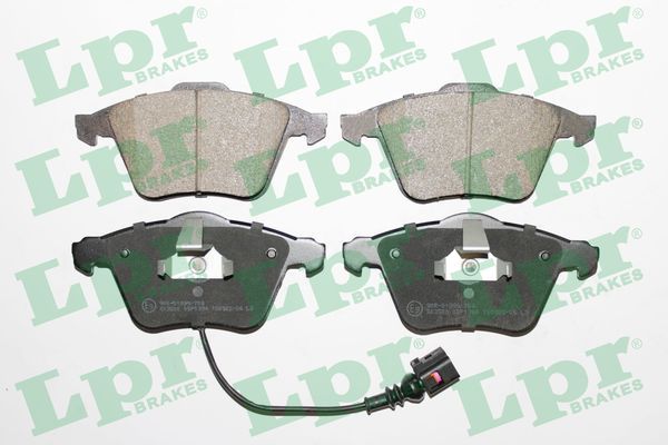 LPR 05P1384 Brake Pad Set, disc brake