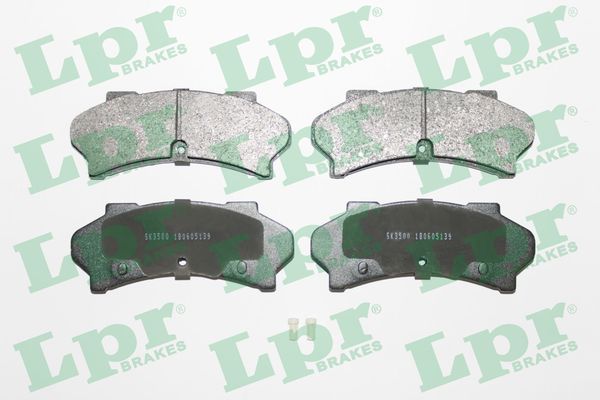 LPR 05P139 Brake Pad Set, disc brake