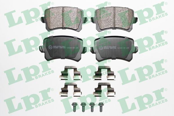 LPR 05P1390K Brake Pad Set, disc brake