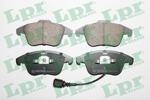 LPR 05P1392 Brake Pad Set, disc brake