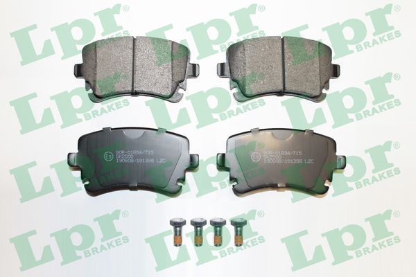 LPR 05P1398 Brake Pad Set, disc brake