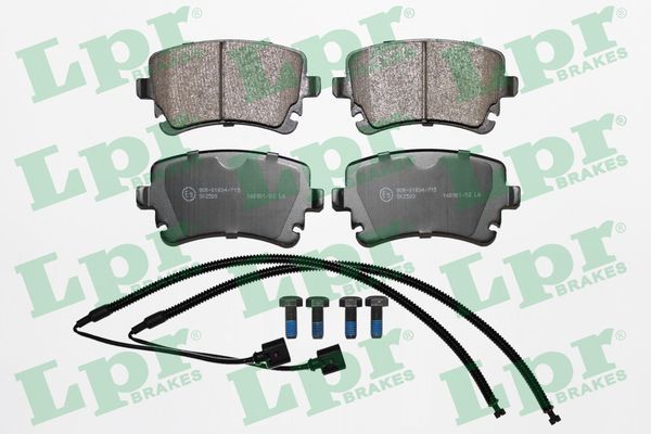 LPR 05P1398A Brake Pad Set, disc brake