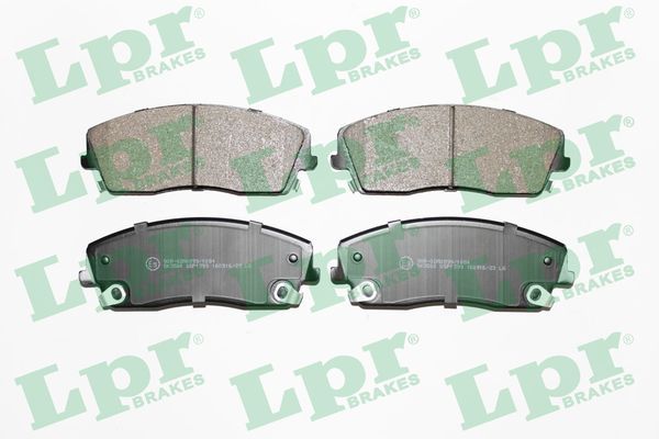 LPR 05P1399 Brake Pad Set, disc brake