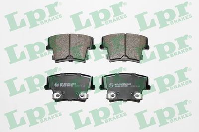 Brake Pad Set, disc brake LPR 05P1400