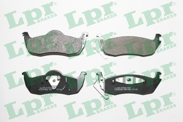 LPR 05P1405 Brake Pad Set, disc brake