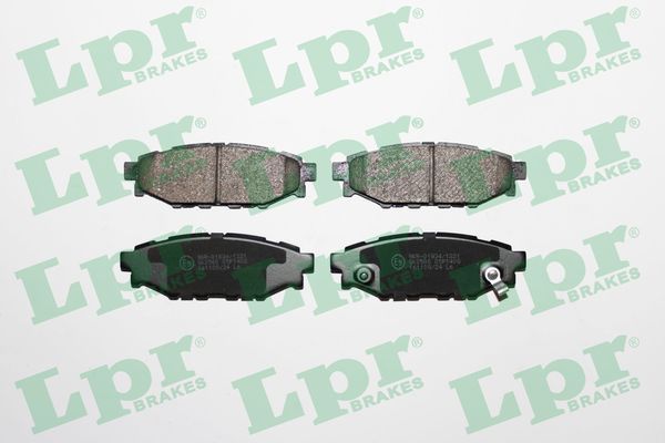 LPR 05P1408 Brake Pad Set, disc brake