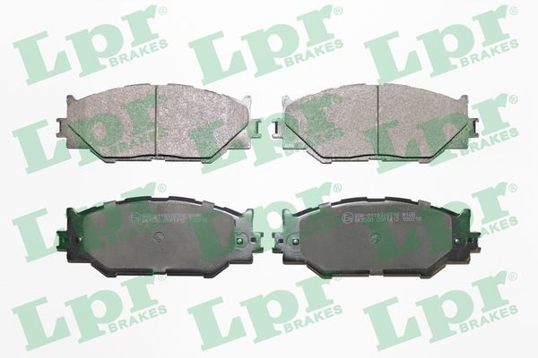 LPR 05P1412 Brake Pad Set, disc brake