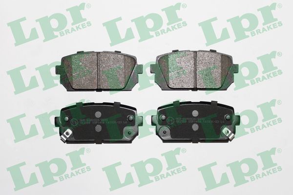LPR 05P1416 Brake Pad Set, disc brake