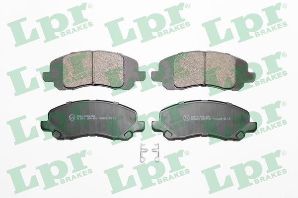 LPR 05P1430 Brake Pad Set, disc brake