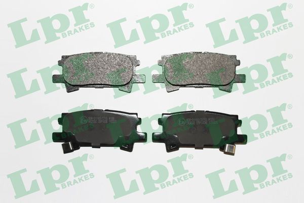 LPR 05P1436 Brake Pad Set, disc brake