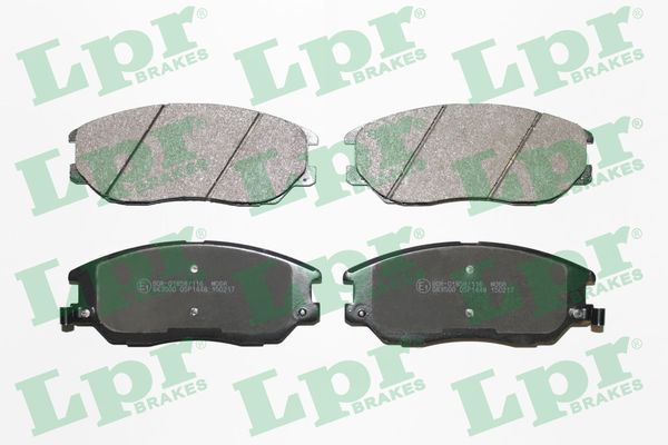 LPR 05P1448 Brake Pad Set, disc brake