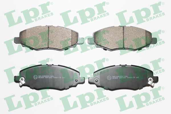 LPR 05P1449 Brake Pad Set, disc brake