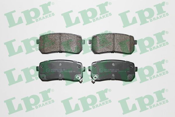 LPR 05P1450 Brake Pad Set, disc brake