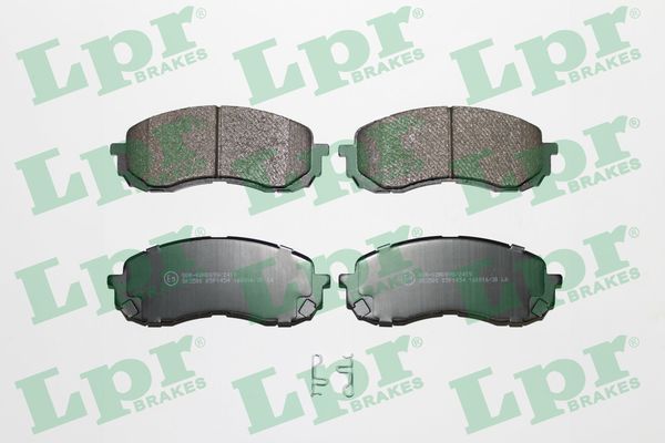 LPR 05P1454 Brake Pad Set, disc brake