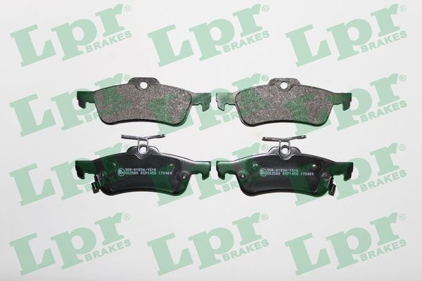 LPR 05P1458 Brake Pad Set, disc brake