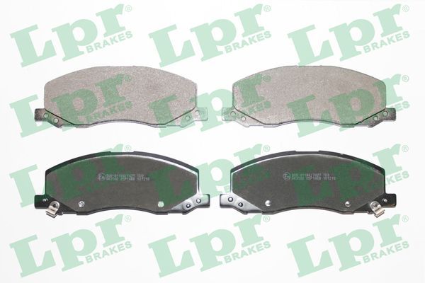 LPR 05P1468 Brake Pad Set, disc brake