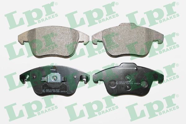 LPR 05P1480 Brake Pad Set, disc brake