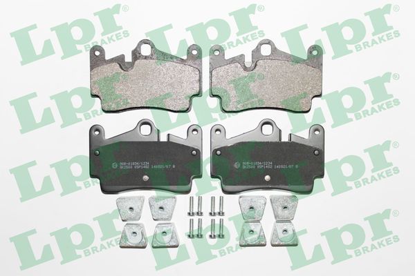 LPR 05P1482 Brake Pad Set, disc brake