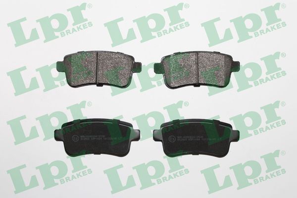LPR 05P1484 Brake Pad Set, disc brake