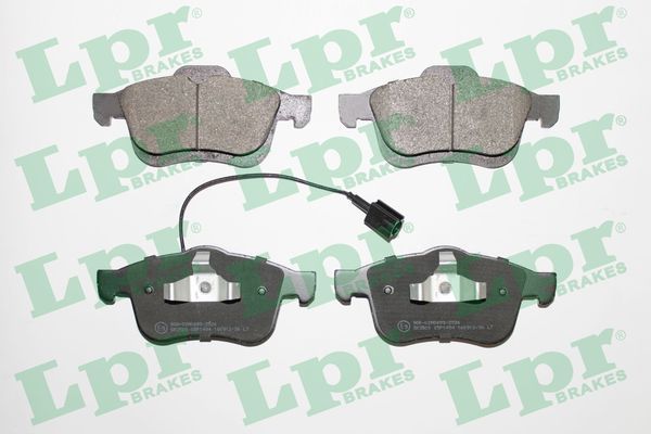 LPR 05P1494 Brake Pad Set, disc brake