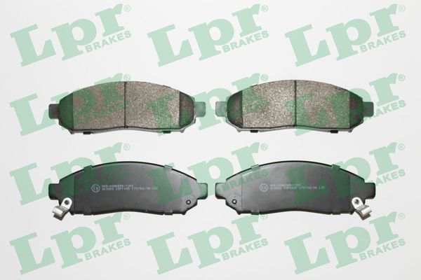LPR 05P1495 Brake Pad Set, disc brake
