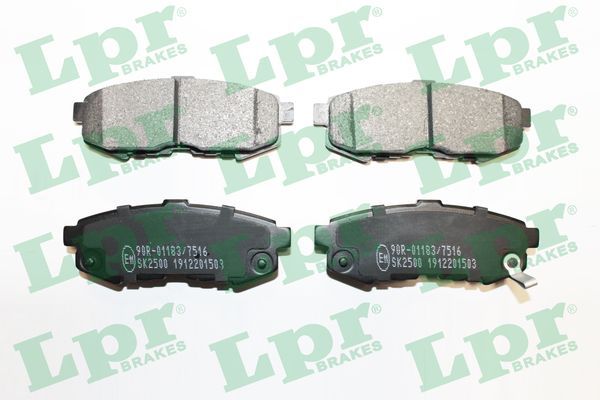 LPR 05P1503 Brake Pad Set, disc brake