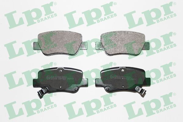 LPR 05P1522 Brake Pad Set, disc brake