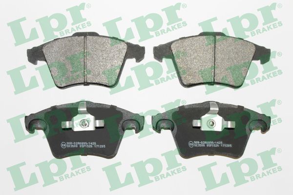 LPR 05P1526 Brake Pad Set, disc brake