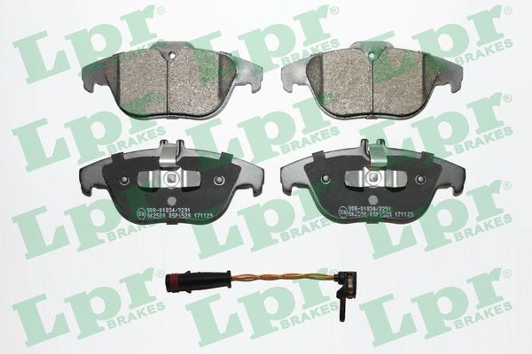 LPR 05P1528A Brake Pad Set, disc brake