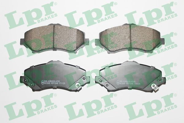 LPR 05P1548 Brake Pad Set, disc brake