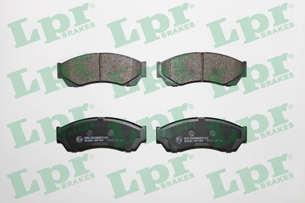 LPR 05P1553 Brake Pad Set, disc brake