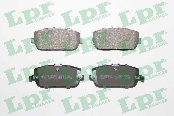 LPR 05P1554 Brake Pad Set, disc brake