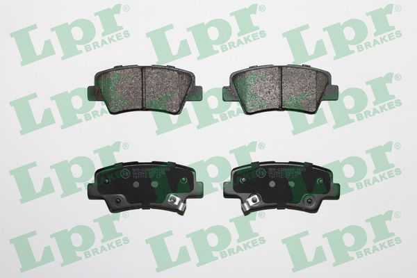 LPR 05P1558 Brake Pad Set, disc brake