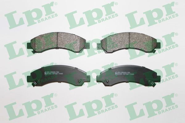 LPR 05P1568 Brake Pad Set, disc brake