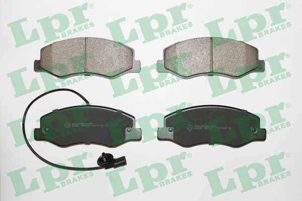 LPR 05P1570 Brake Pad Set, disc brake
