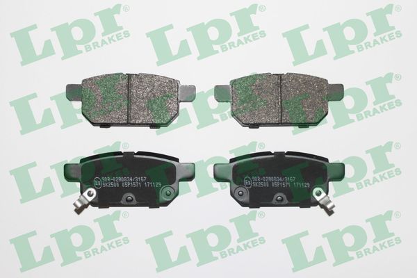 LPR 05P1571 Brake Pad Set, disc brake