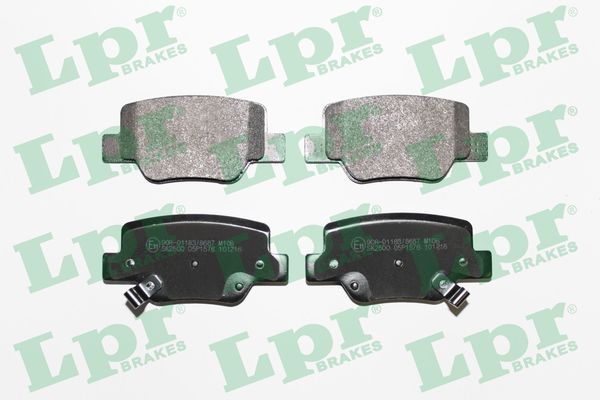 LPR 05P1576 Brake Pad Set, disc brake