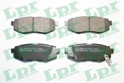Brake Pad Set, disc brake LPR 05P1577