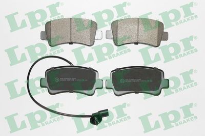 Brake Pad Set, disc brake LPR 05P1578