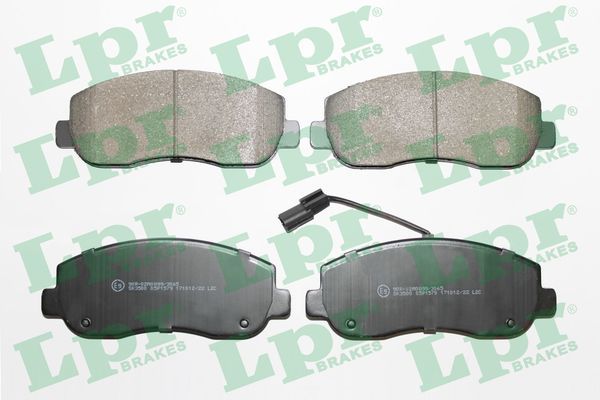 LPR 05P1579 Brake Pad Set, disc brake